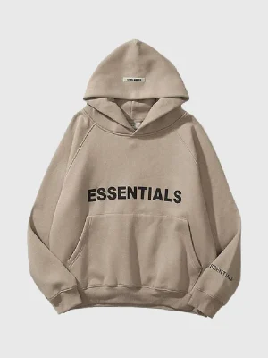 Essential Hoodie Brown
