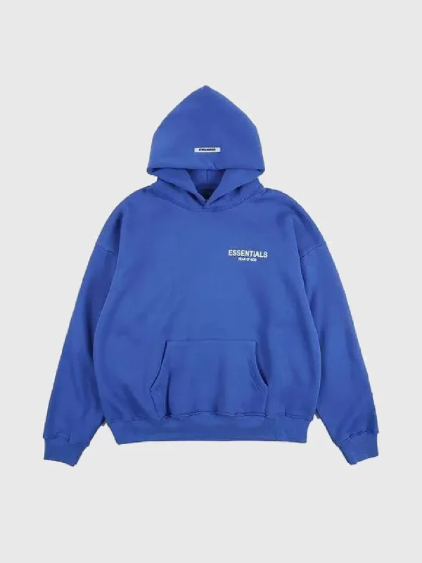 Essentials Fear of God Hoodie Blue