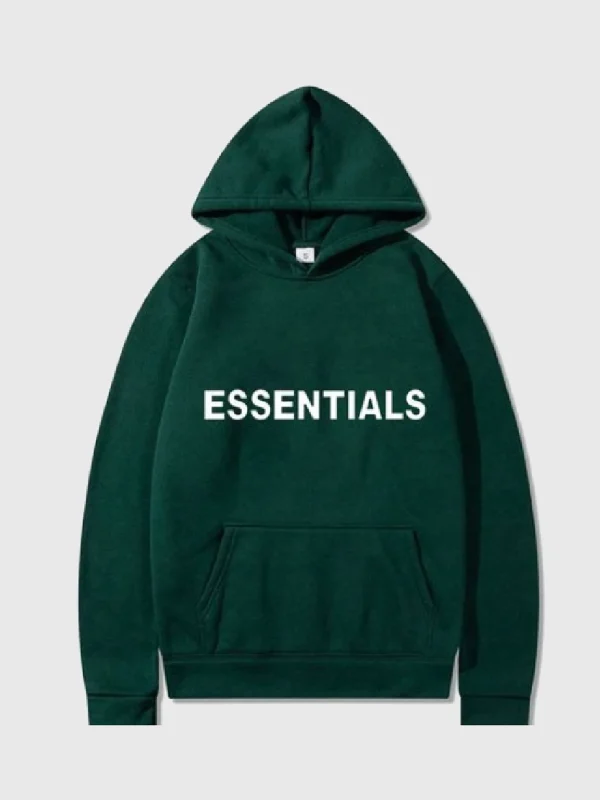 Essentials Fear of God Hoodie Green