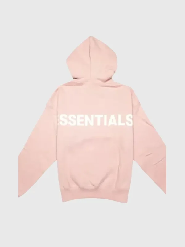 Essentials Fear of God Pink 3M Logo HoodiePullover