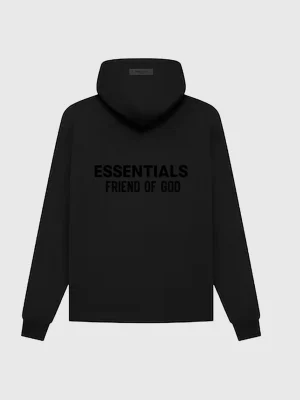 Essentials Friend Of God Hoodie Black