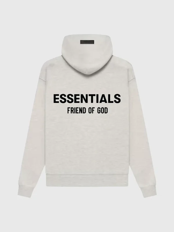 Essentials Friend Of God Hoodie Grey