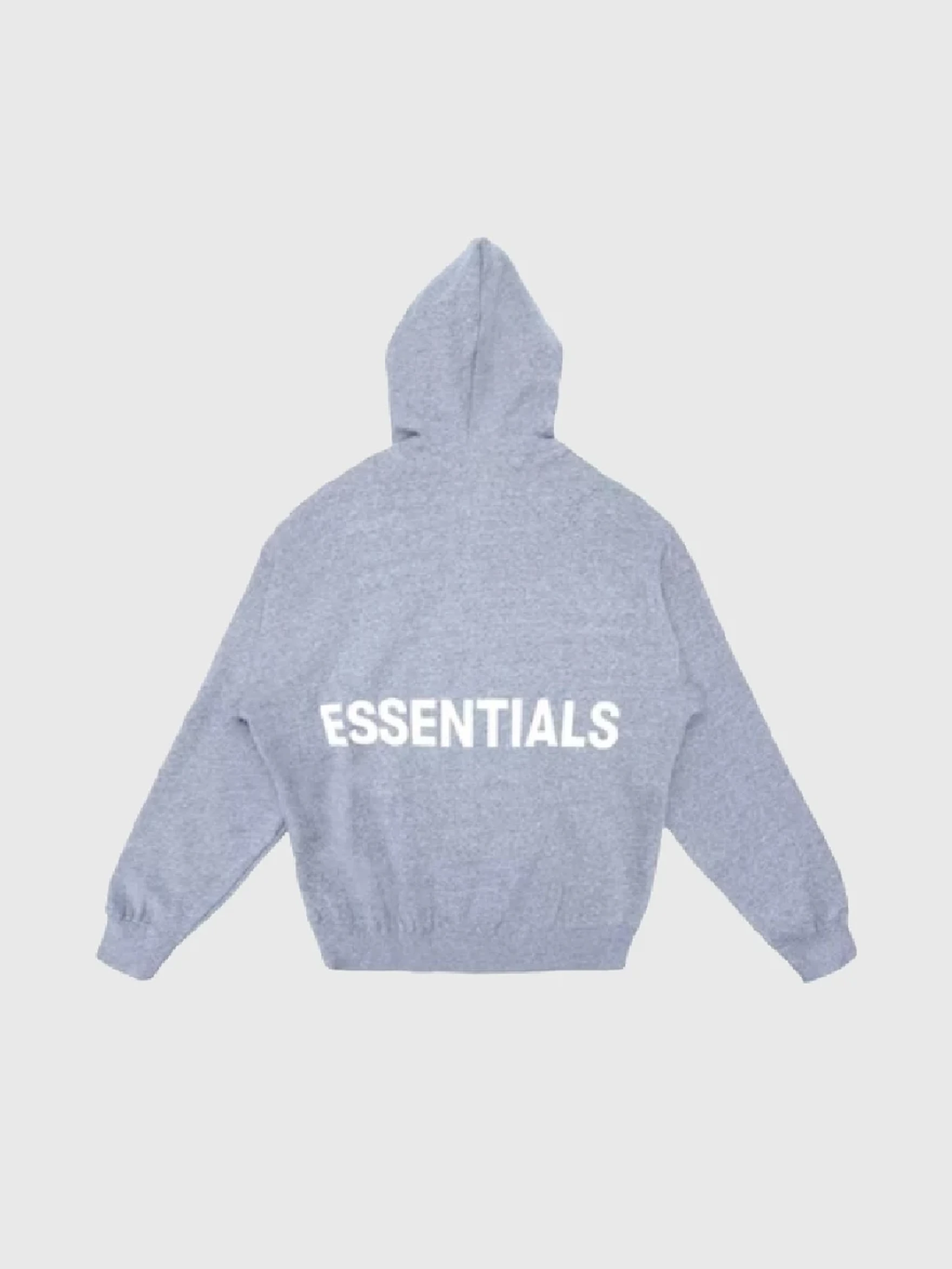 新品 L Essentials Graphic Pullover Hoodie Essentials Graphic Pullover Hoodie Grey – Essentials Clothing