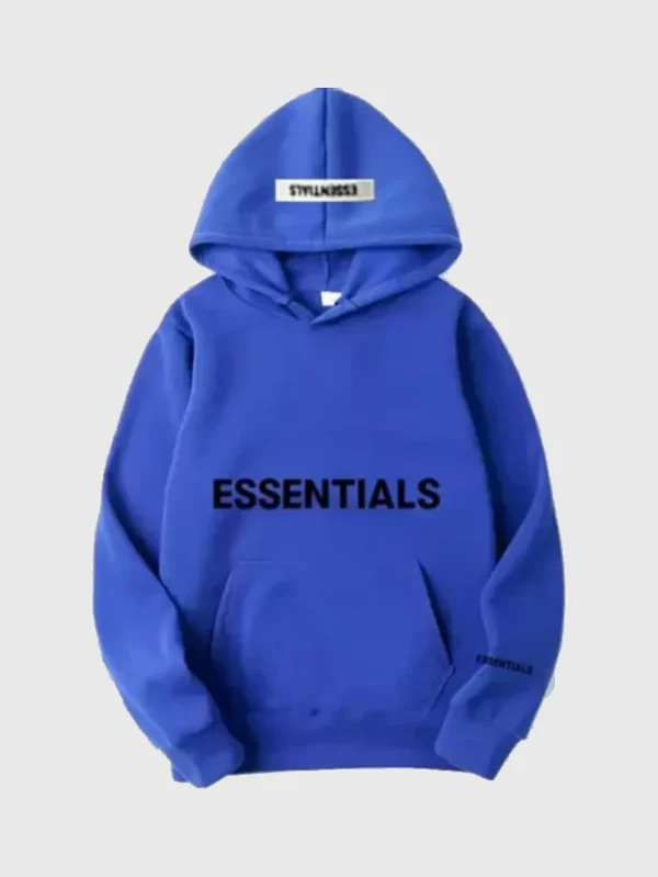 Fear of God Essentials Hoodie Blue
