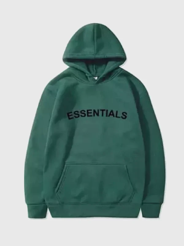 Fear of God Essentials Oversized HoodieGreen