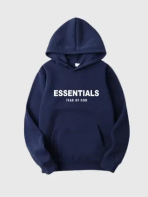 Fear of God Essentials Oversized HoodieNavy