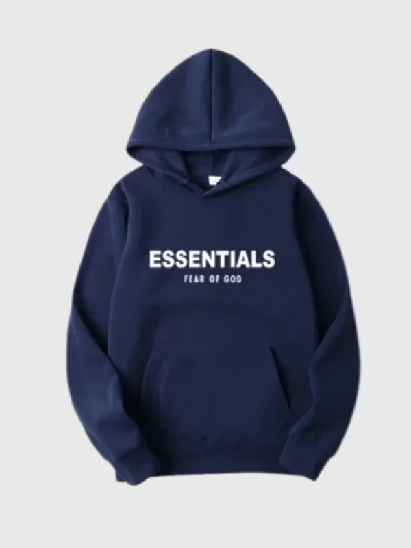 Fear of God Essentials Oversized HoodieNavy