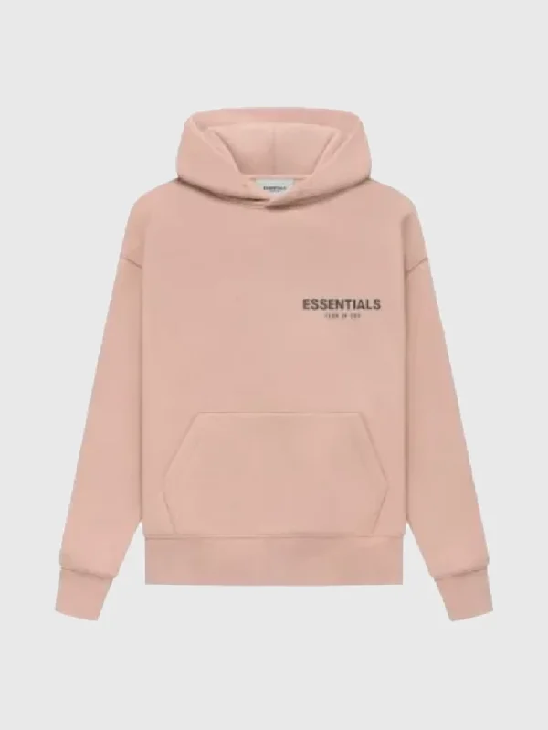 Fear of God Essentials Pullover Hoodie Pink