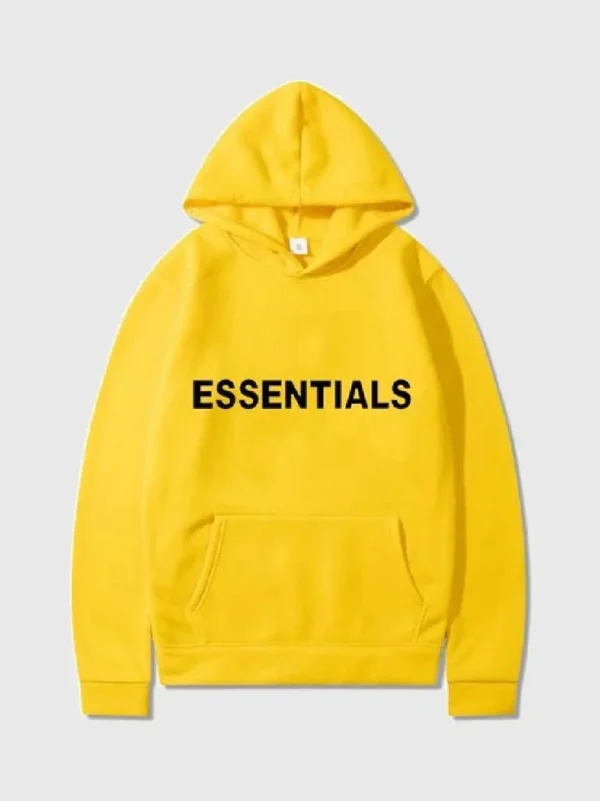Fear of God Hoodie Essentials Yellow