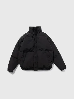 Essentials Fear Of God Puffer Jacket Black