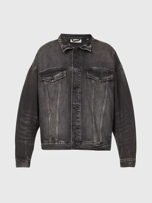 Essentials Fear of God Denim Jacket Black