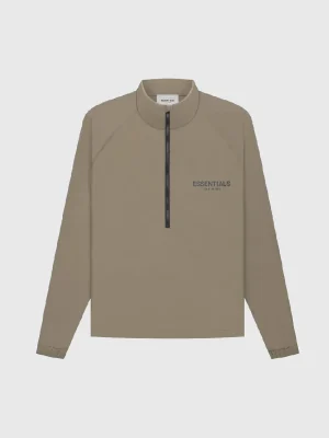 Essentials Summer Half Zip Harvest Jacket Track