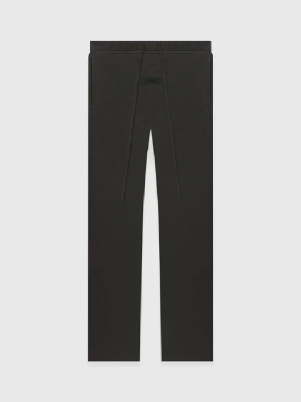 Essentials Waffle Relaxed Sweatpant Off Black