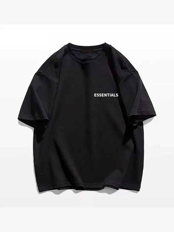 Essential 8th Collection 3M Reflective T Shirt Black