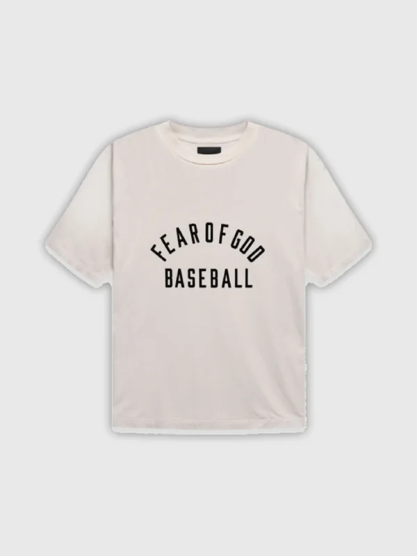 Essentials Fear of God Baseball T Shirt Cream