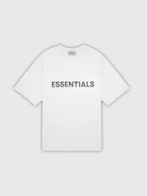 Fear of God Essentials Applique Logo T Shirt White