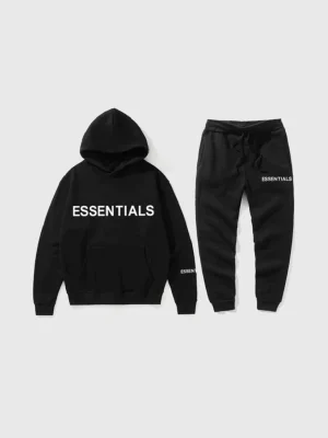 Essentials Fear Of God Tracksuit Black