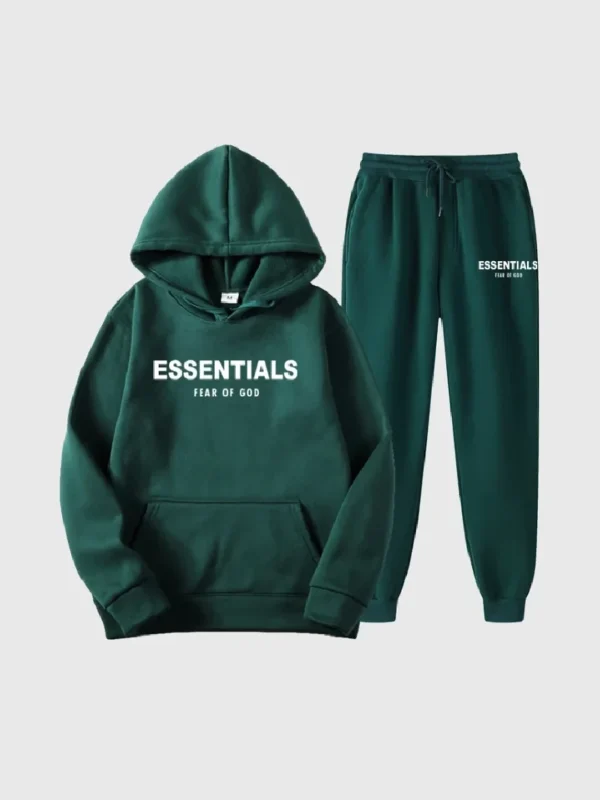 Essentials Fear of God Tracksuit Green
