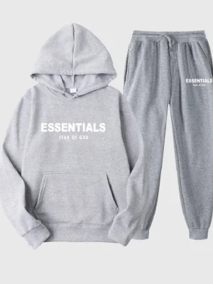 Essentials Fear of God Tracksuit Grey (1)