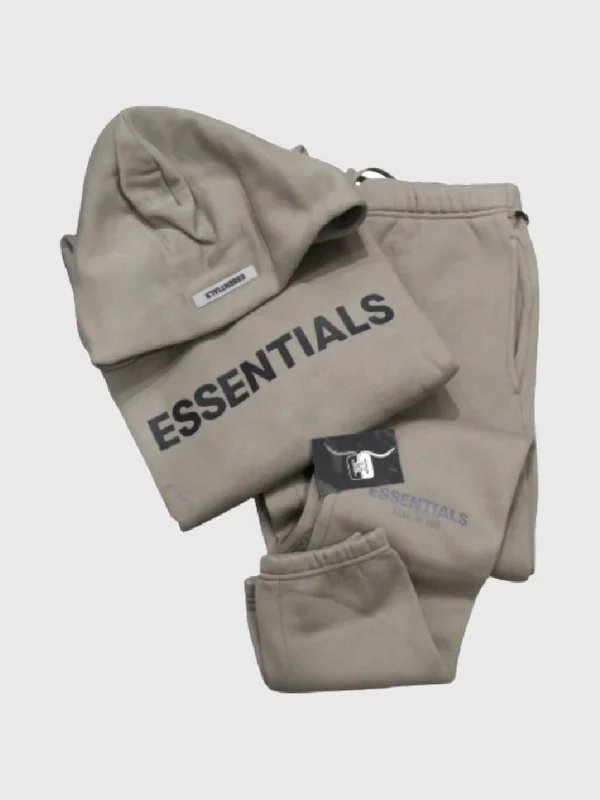 Fear Of God Essentials Tracksuit Brown